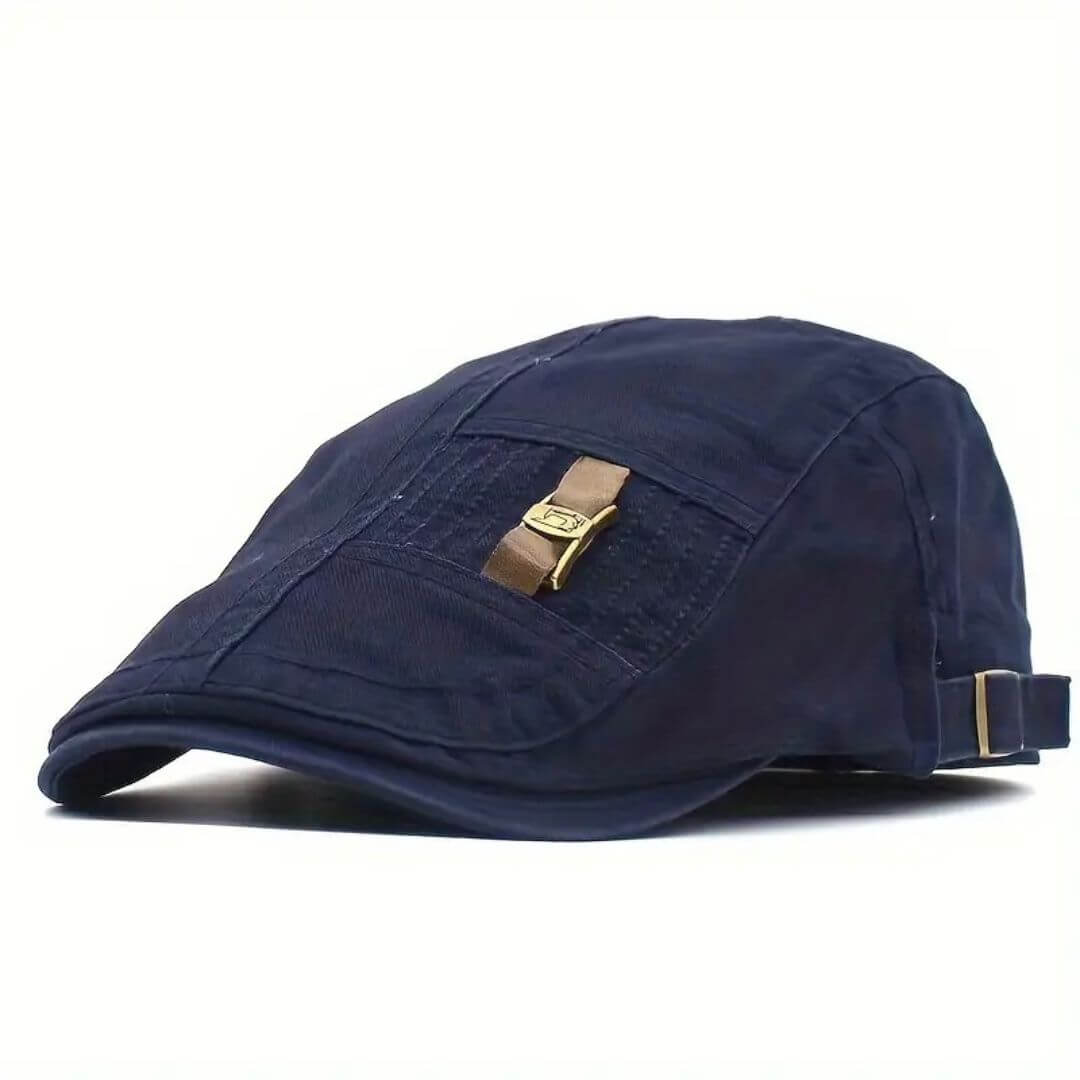 Twill Cotton Flat Cap