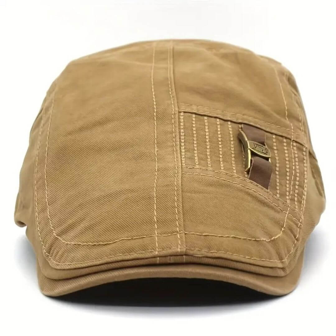 Twill Cotton Flat Cap