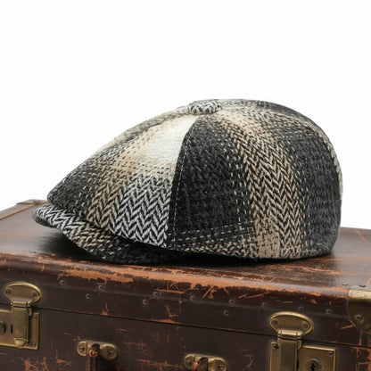 Wool Blend Newsboy Cap