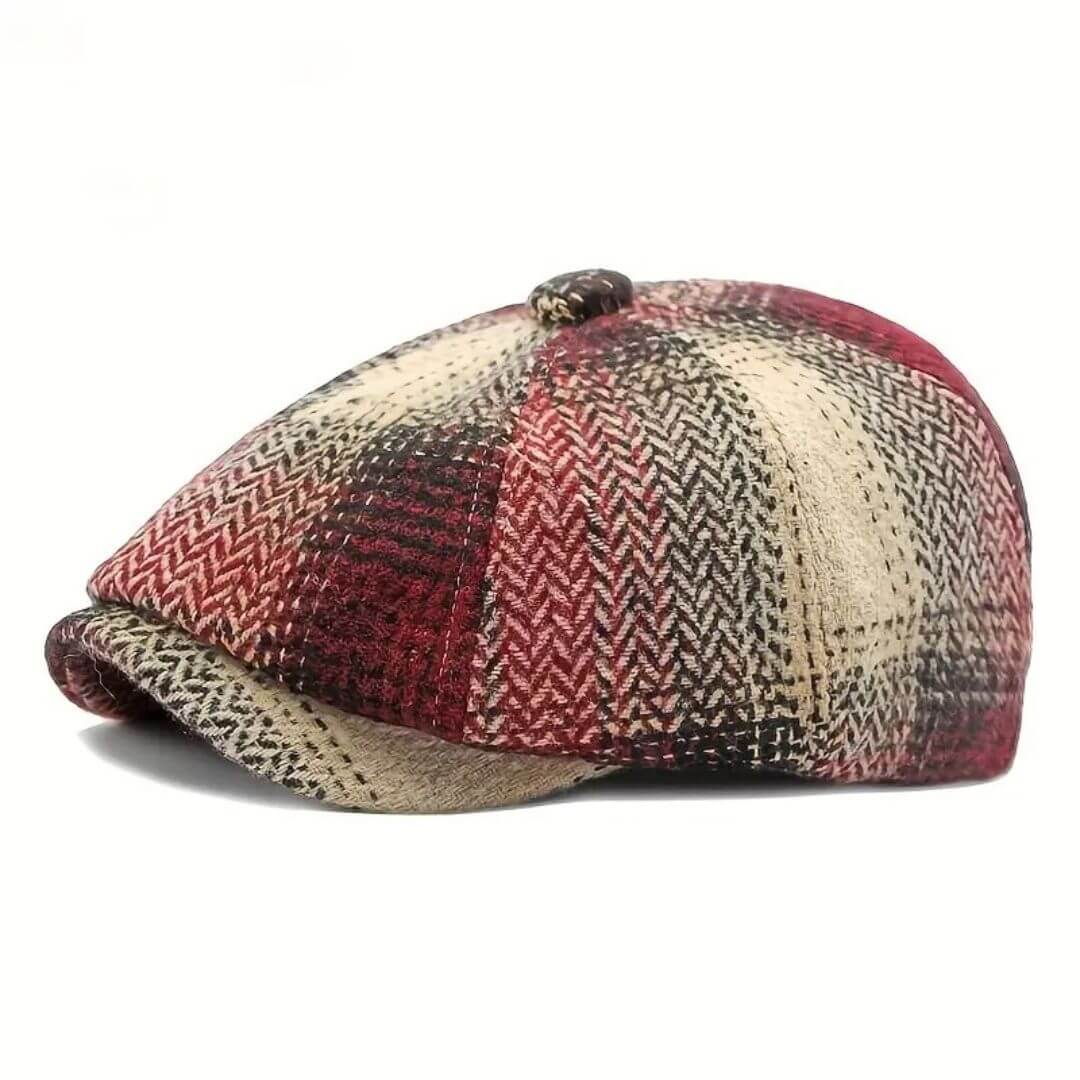 Wool Blend Newsboy Cap