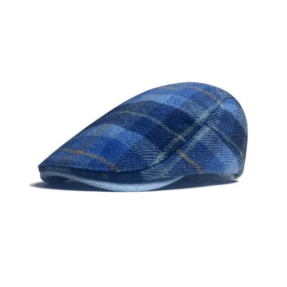 Wool Blend Flat Cap