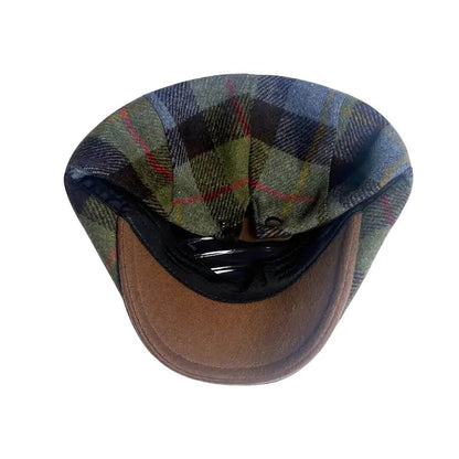 Wool Blend Flat Cap