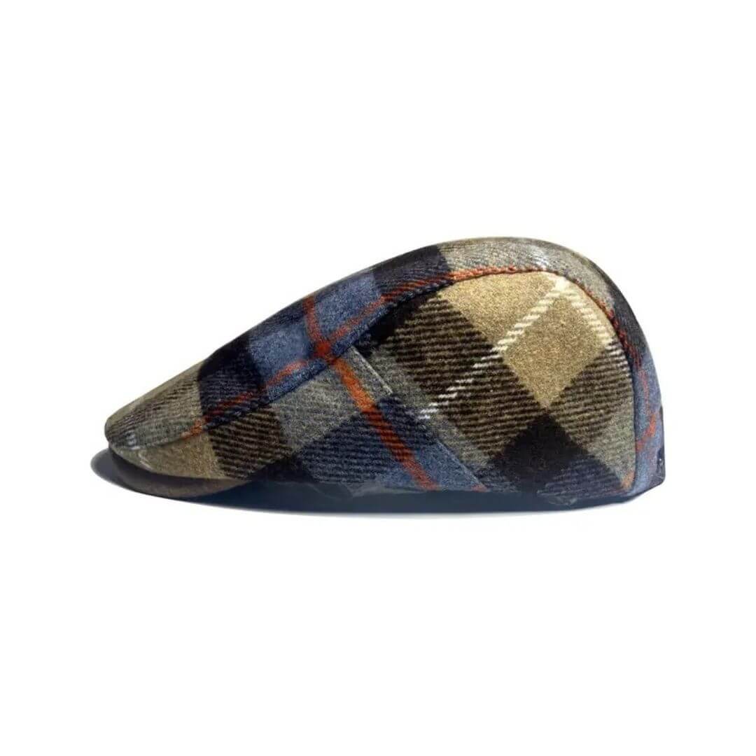 Wool Blend Flat Cap