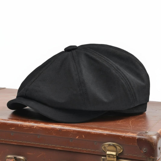 Cotton Twill Newsboy Cap