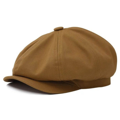Cotton Twill Newsboy Cap