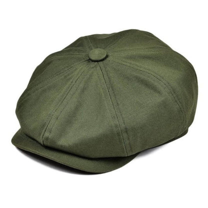 Cotton Twill Newsboy Cap