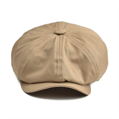 Cotton Twill Newsboy Cap