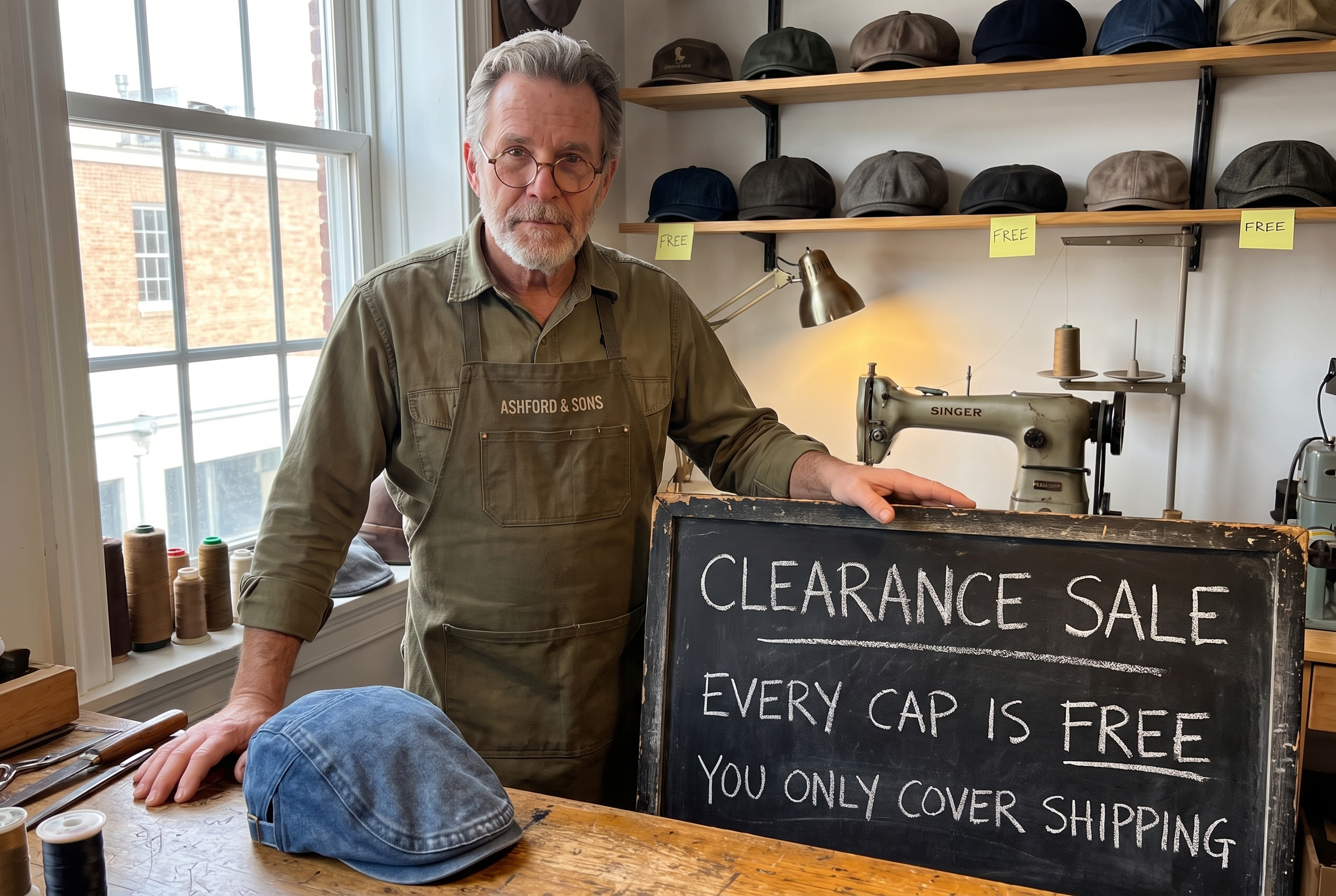 Ashford & Sons caps
